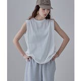 etoll エトル ショルダータックノースリーブTシャツ | Fashion Letter | 詳細画像9 