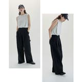 etoll エトル ショルダータックノースリーブTシャツ | Fashion Letter | 詳細画像17 