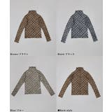 etoll エトル チェック柄シアーボトルネックトップス | Fashion Letter | 詳細画像19