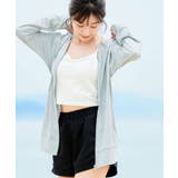 グレー | 羽織るだけで気軽にUV対策? ラッシュガード レディース | Fashion Letter