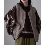 etoll エトル ライトボアジップベスト | Fashion Letter | 詳細画像9 