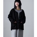 etoll エトル ノーカラーライトボアコート | Fashion Letter | 詳細画像5 