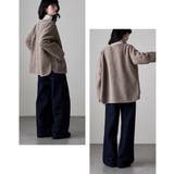 etoll エトル ノーカラーライトボアコート | Fashion Letter | 詳細画像8 