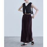 etoll エトル サイドリボンクロシェビスチェ | Fashion Letter | 詳細画像13 