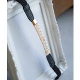 ブラック | niana ニアナ パールモチーフベルト | Fashion Letter