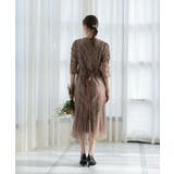 niana ニアナ ストライプ刺繍ドレス | Fashion Letter | 詳細画像3