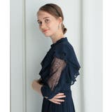 niana ニアナ フリル7分袖レースドレス | Fashion Letter | 詳細画像17