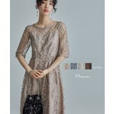 niana ニアナ シャイニーエンブロイダリーレースドレス | Fashion Letter | 詳細画像1