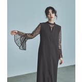 niana ニアナ ベルスリーブスリットドレス | Fashion Letter | 詳細画像10