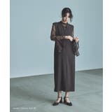 niana ニアナ ベルスリーブスリットドレス | Fashion Letter | 詳細画像11