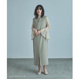 niana ニアナ ベルスリーブスリットドレス | Fashion Letter | 詳細画像14