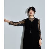 niana ニアナ メローレースAラインロングドレス | Fashion Letter | 詳細画像6 