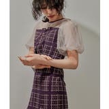 niana ニアナ チェック柄マーメイドワンピースドレス | Fashion Letter | 詳細画像3