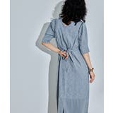 niana ニアナ ジャガードキーネックコクーンドレス | Fashion Letter | 詳細画像7 