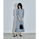 niana ニアナ レースブラウスレイヤードショルダーデザインドレス | Fashion Letter | 詳細画像12