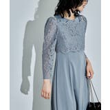niana ニアナ レースブラウスレイヤードショルダーデザインドレス | Fashion Letter | 詳細画像13
