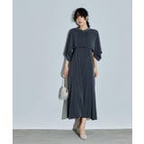 ネイビー | niana ニアナ カットアウトケープキャミワンピースセットドレス | Fashion Letter