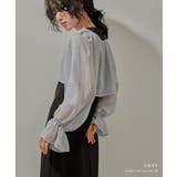 niana ニアナ パールボタンドットシアーボレロ | Fashion Letter | 詳細画像13