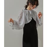 niana ニアナ パールボタンドットシアーボレロ | Fashion Letter | 詳細画像15