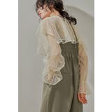 ベージュ | niana ニアナ レースケープボレロ | Fashion Letter