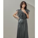 niana ニアナ リボンチュールボレロレイヤードサテンドレス | Fashion Letter | 詳細画像11