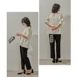 niana ニアナ ジャガードブラウステーパードパンツセットアップ | Fashion Letter | 詳細画像5