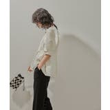 niana ニアナ ジャガードブラウステーパードパンツセットアップ | Fashion Letter | 詳細画像6