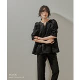 niana ニアナ ジャガードブラウステーパードパンツセットアップ | Fashion Letter | 詳細画像9