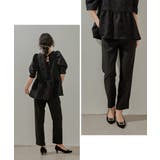 niana ニアナ ジャガードブラウステーパードパンツセットアップ | Fashion Letter | 詳細画像12