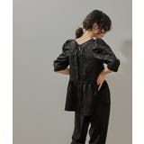niana ニアナ ジャガードブラウステーパードパンツセットアップ | Fashion Letter | 詳細画像15
