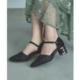 niana ニアナ チャンキーヒールレースパンプス | Fashion Letter | 詳細画像3