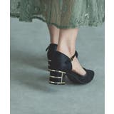 niana ニアナ チャンキーヒールレースパンプス | Fashion Letter | 詳細画像11