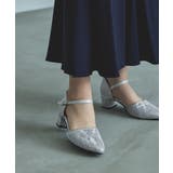 niana ニアナ チャンキーヒールレースパンプス | Fashion Letter | 詳細画像13