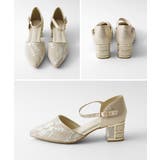 niana ニアナ チャンキーヒールレースパンプス | Fashion Letter | 詳細画像17