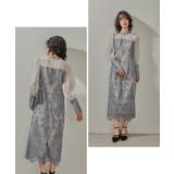 niana ニアナ ダマスクギャザードレス | Fashion Letter | 詳細画像4