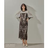 niana ニアナ ダマスクギャザードレス | Fashion Letter | 詳細画像14