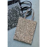 ベージュ | niana ニアナ スパンコールトートバッグ | Fashion Letter