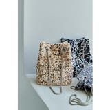 ベージュ×シルバー | niana ニアナ 2wayスパンコールショルダーバッグ | Fashion Letter