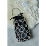 シルバー | niana ニアナ パールビーズパーティーバッグ | Fashion Letter