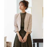 niana ニアナ ノーカラーショートフォーマルジャケットレディース | Fashion Letter | 詳細画像10