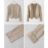 niana ニアナ ノーカラーショートフォーマルジャケットレディース | Fashion Letter | 詳細画像19
