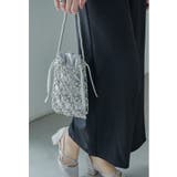 シルバー | niana ニアナ パールビーズバッグ | Fashion Letter