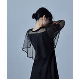 niana ニアナ ケープセットメッシュドレス | Fashion Letter | 詳細画像16