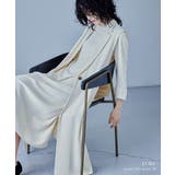 niana ニアナ フレアスリーブAラインワンピース&サイドオープンロングジレ | Fashion Letter | 詳細画像2 