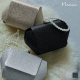 niana ニアナ パールハンドルシャイニーラメハンドバッグ | Fashion Letter | 詳細画像1
