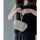niana ニアナ パールハンドルシャイニーラメハンドバッグ | Fashion Letter | 詳細画像5