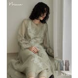 niana ニアナ シアーAラインワンピース | Fashion Letter | 詳細画像1