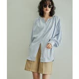 ブルー | niana ニアナ 2wayノーカラーシャツラッシュガード | Fashion Letter