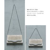 niana ニアナ プリーツスクエアパーティーバッグ | Fashion Letter | 詳細画像13