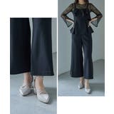 niana ニアナ クロスストラップチャンキーヒールパンプス | Fashion Letter | 詳細画像8